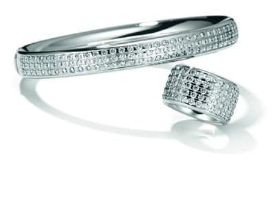 Czy luksusowa biżuteria będzie nadal obiektem pożądania? Bransoleta i pierścionek firmy Henrich & Denzel: platyna i diamenty