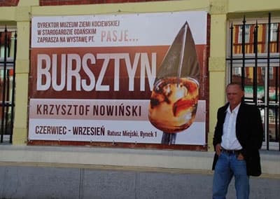 Bursztyn to życiowa pasja Krzysztofa Nowińskiego