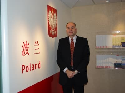 Andrzej Pieczonka, radca konsulatu generalnego RP w Szanghaju
