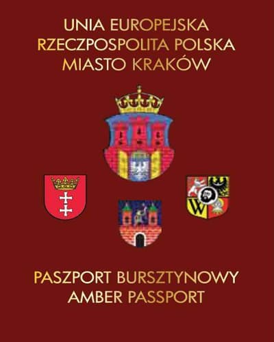 Krakowska okładka Bursztynowego Paszportu