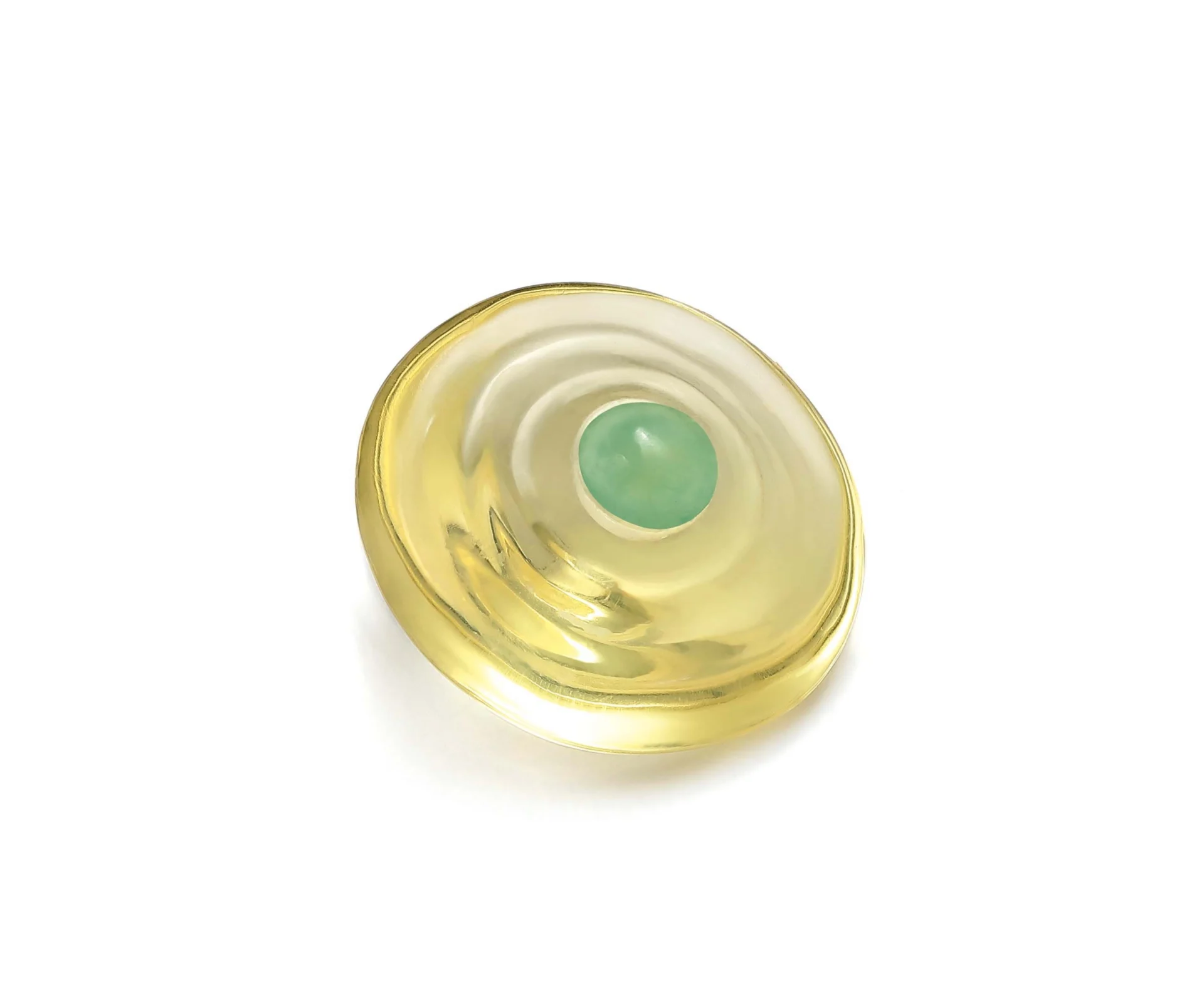 Sandra misiak wisior: bursztyn bałtycki, jadeit