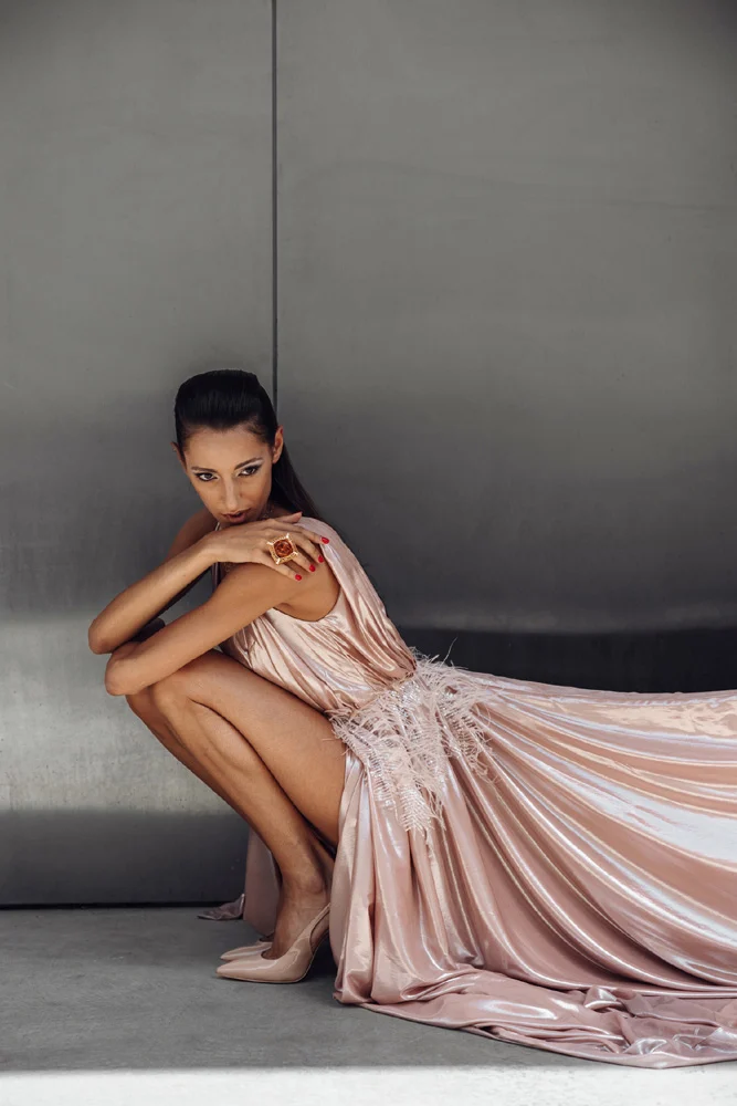 Alta roma moda: mo.ya fashion barbara piekut, biżuteria: chilli jewellery ireneusz glaza. fot. maciej nowosadko