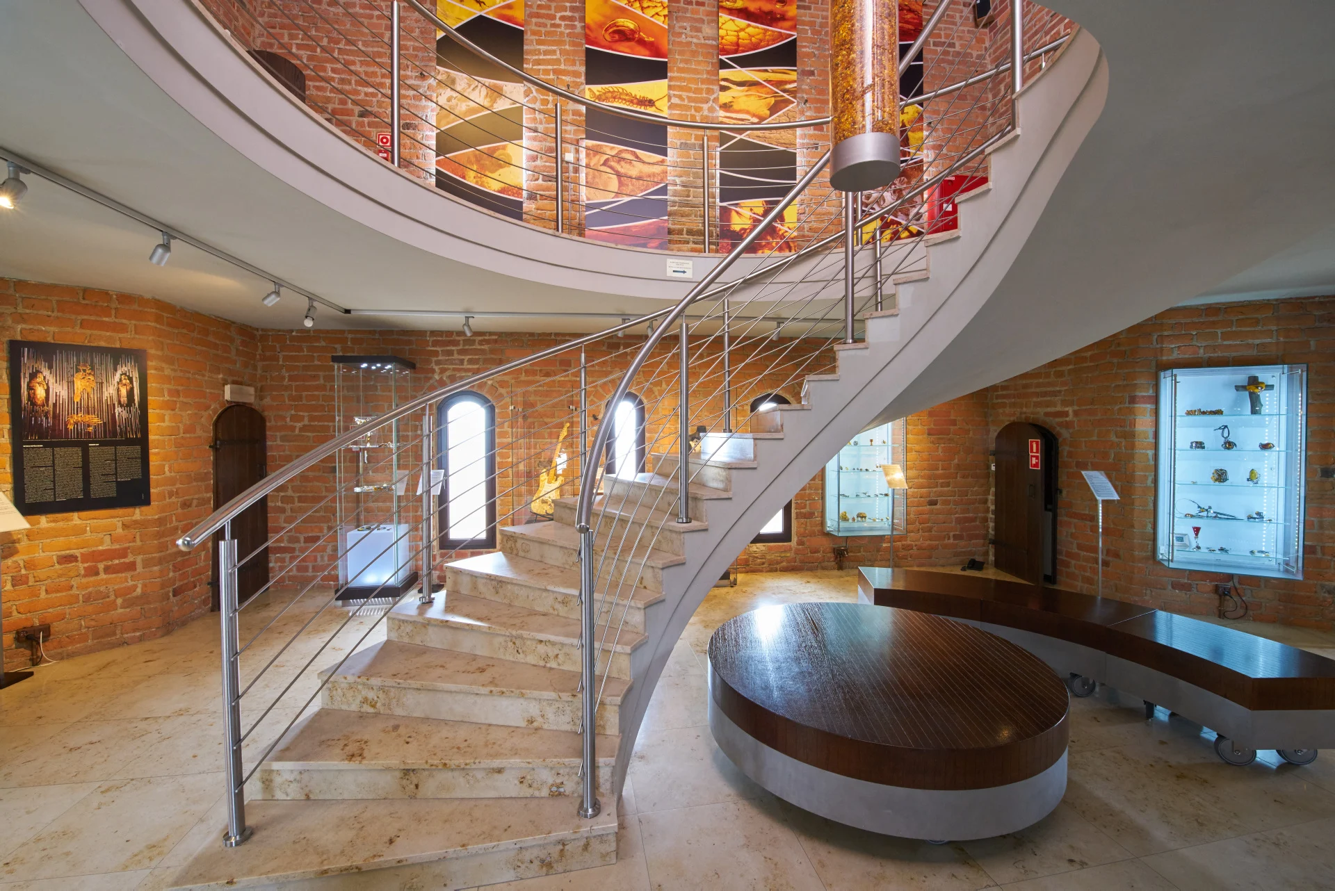 Muzeum bursztynu sala wystawowa. fot. dariusz kula