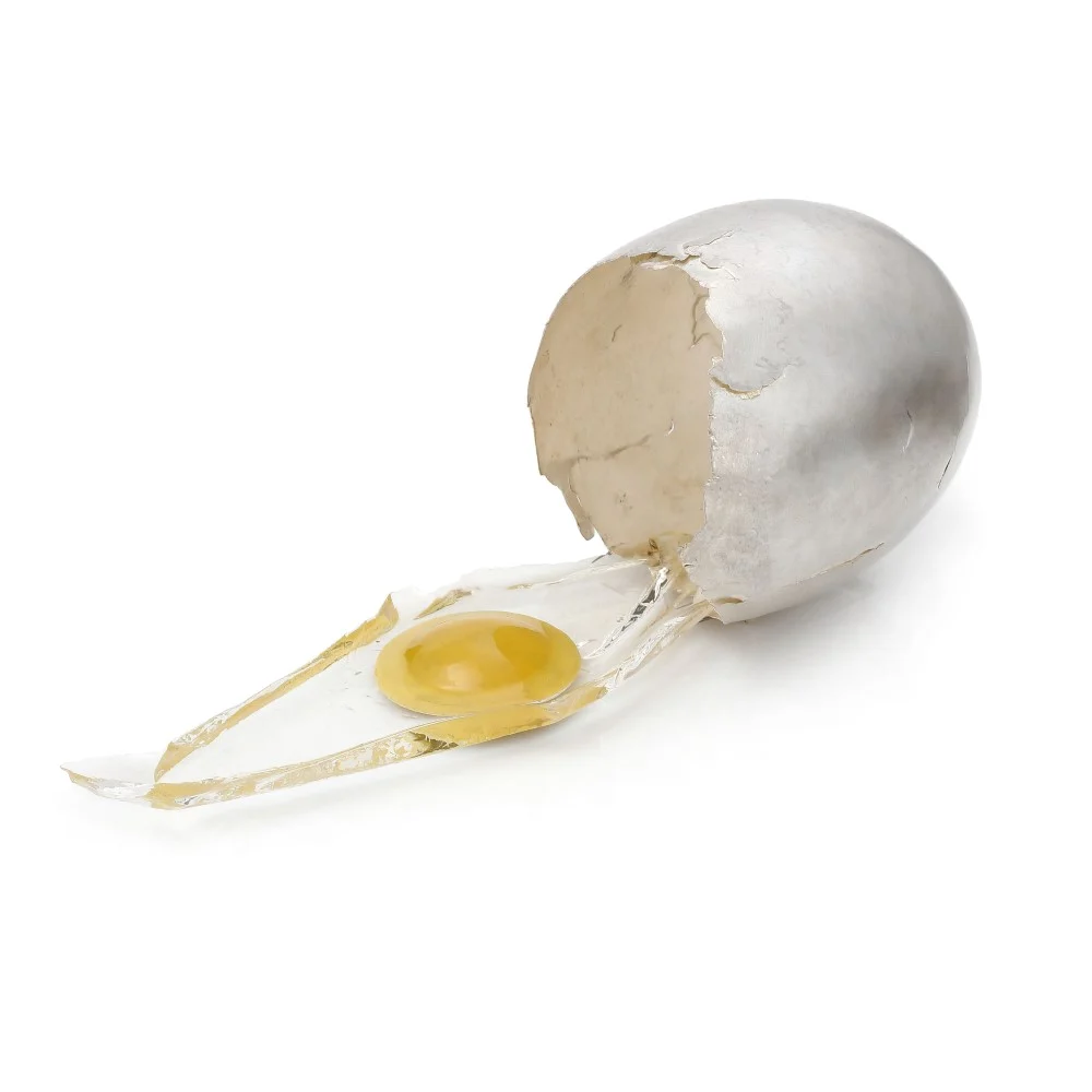 Ebba katarina bruce obiekt: własna droga, srebro, żywica, 2022