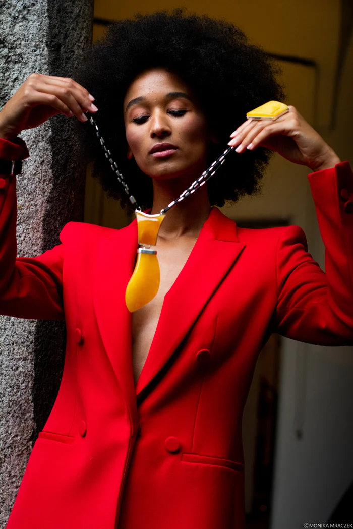 Magdalena arłukiewicz (moda) & aleksander gliwiński (biżuteria). fot. monika mraczek