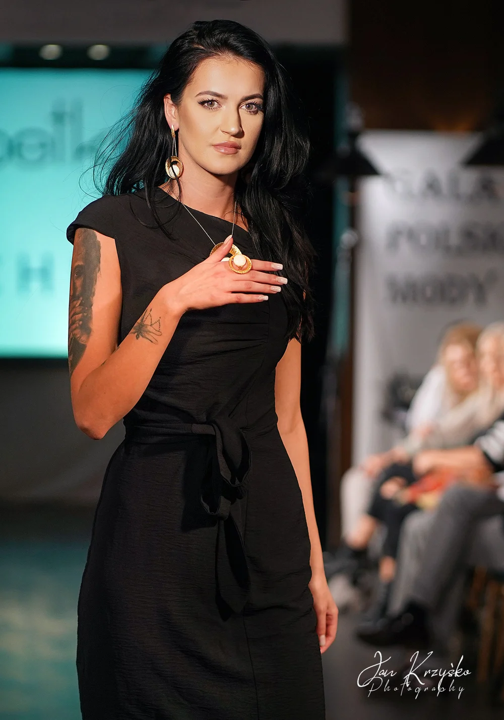 Gala polskiej mody sara betkier (moda) & ireneusz glaza (biżuteria). fot. jan krzyśko