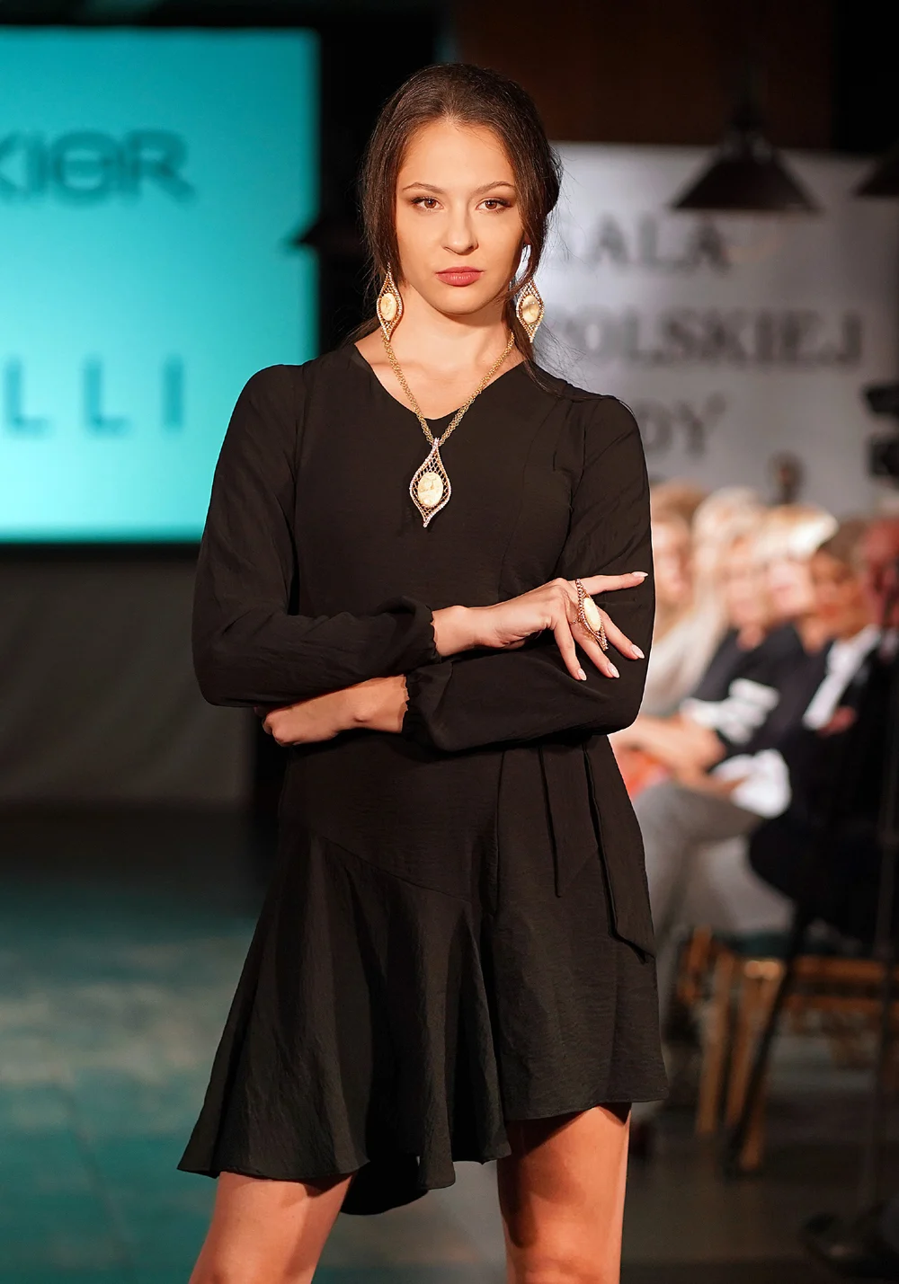 Gala polskiej mody sara betkier (moda) & ireneusz glaza (biżuteria). fot. jan krzyśko