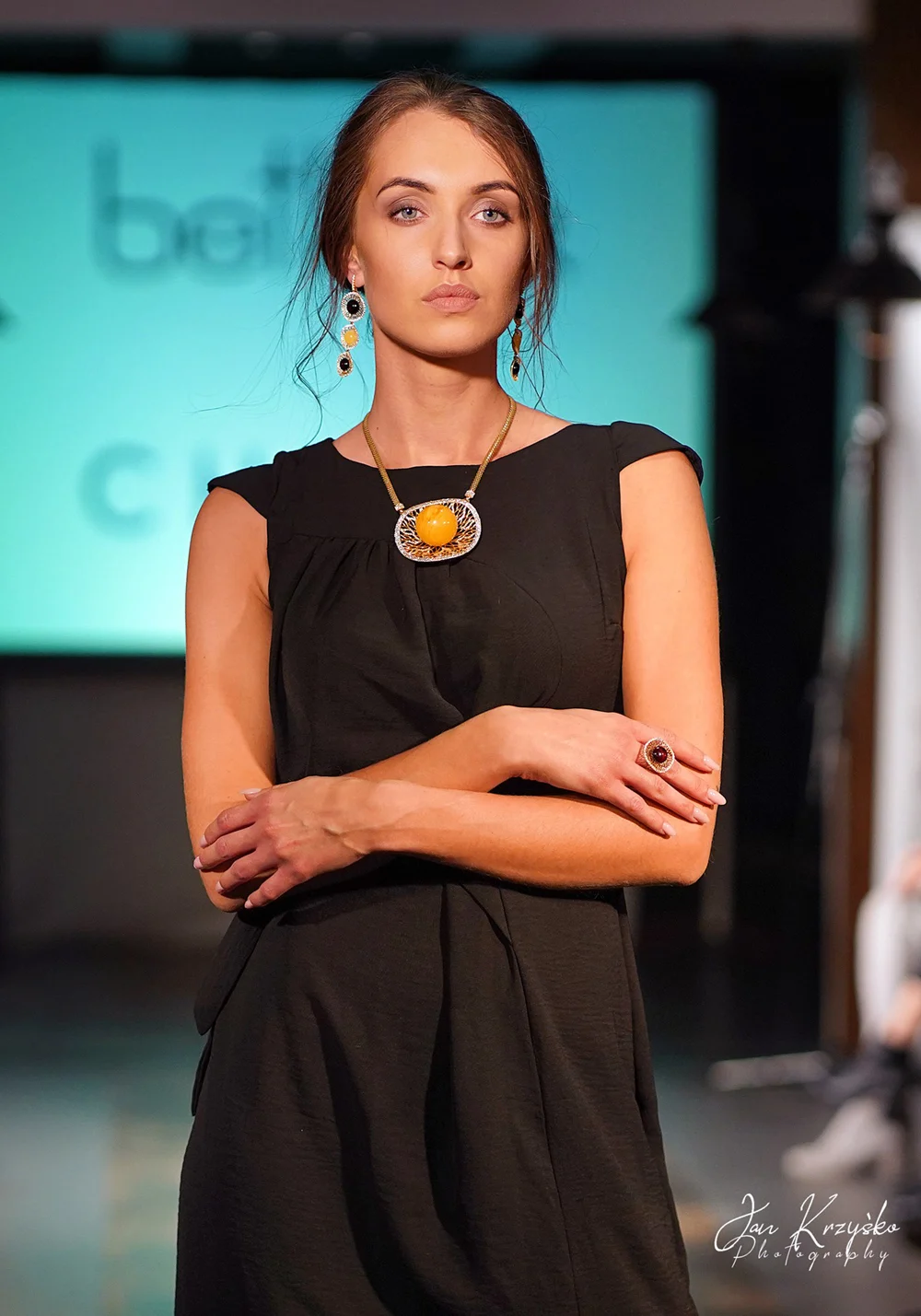 Gala polskiej mody sara betkier (moda) & ireneusz glaza (biżuteria). fot. jan krzyśko