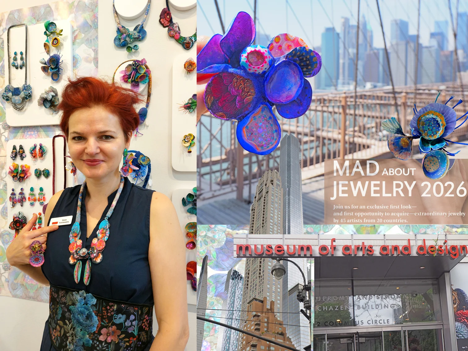 Sława Tchórzewska na MAD about jewellery