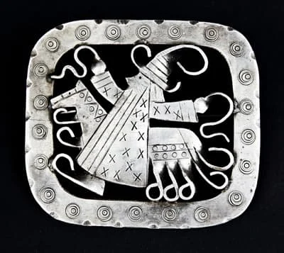 Mamert Celmiński, brosza Lajkonik