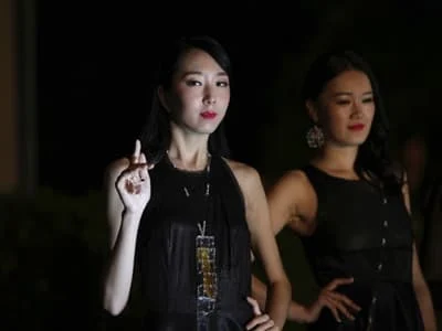 Pokaz "Urban" Mariusza Gliwińskiego (biżuteria) i Michała Starosta (stroje)