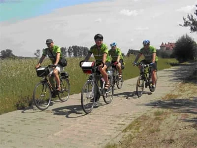 Międzynarodowy Rajd Rowerowy Szlakiem Bursztynowym Wilno - Wieluń 2009