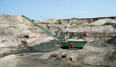 Kopalnia w Jantarnym w 2009 r.