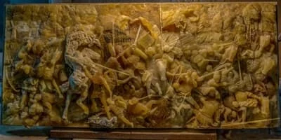 Bitwa pod Grunwaldem - w bursztynie bałtyckim