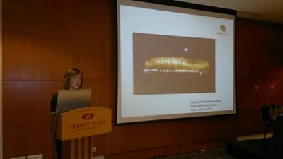 Krystyna Hartenberger-Pater opowiadała w Wilnie o Pomorskim Szlaku Bursztynowym