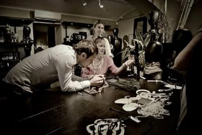 Ambasadorki poszukiwały bursztynu także w rzymskich galeriach