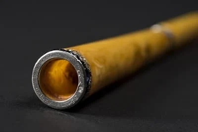 Cygarniczka z szafirami i diamentami – Cartier, zbiory Muzeum Gdańska