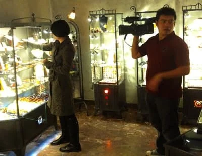 W galerii Boruni gościła ekipa chińskiej telewizji